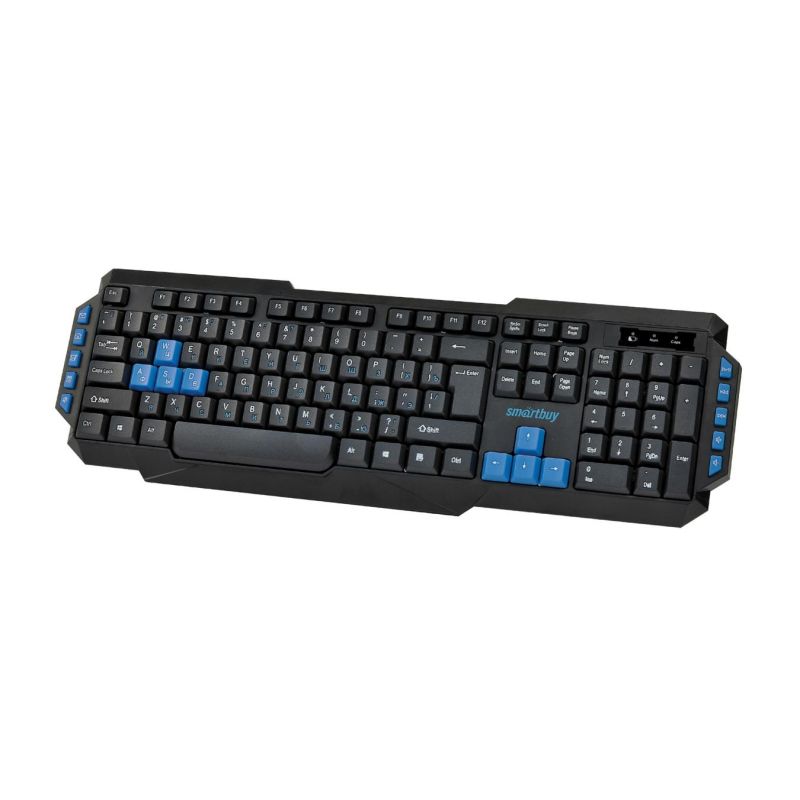 Клавиатура Smartbuy ONE 231 WLS мультимедийная черная (SBK-231AG-K)