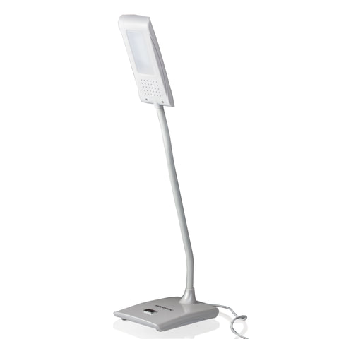 Светильник настольный SONNEN TL-LED-004-5W-12, на подставке, светодиодный, 5 Вт, 12 LED, белый