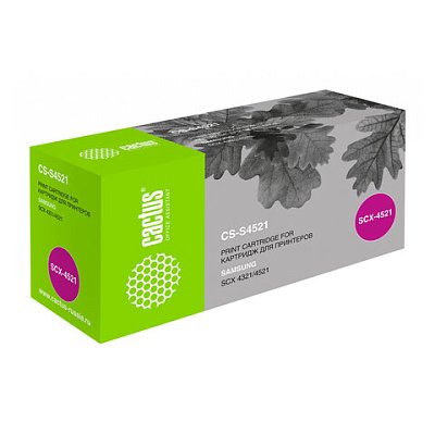 Картридж лазерный CACTUS (CS-S4521) для SAMSUNG SCX-4321/4521/4521F/4521FG, ресурс 3000 стр. 
