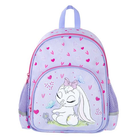 Рюкзак BRAUBERG KIDS PLAY детский, 1 отделение, 3 кармана, «Darling bunny», 29×23х12 см
