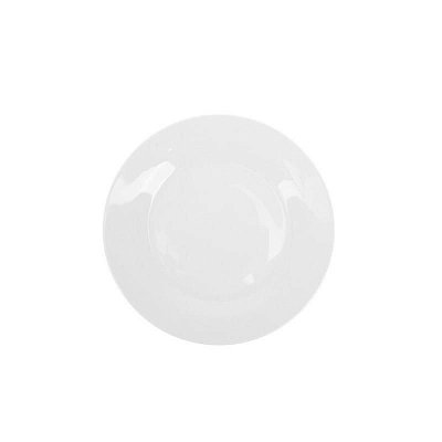 Тарелка фарфоровая Collage диаметр 15 см белая (фк861)