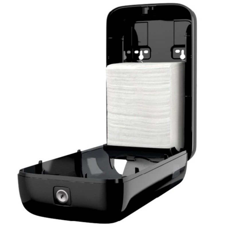 Держатель для туалетной бумаги листовой Tork Elevation Т3 черный 556008