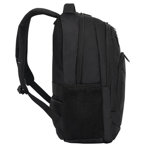 Рюкзак HEIKKI SECURE (ХЕЙКИ) универсальный, отделение для ноутбука, черный, 46×31x19 см