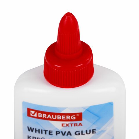 Клей ПВА УСИЛЕННЫЙ BRAUBERG Extra (бумага, фотографии, картон, дерево), 85 г