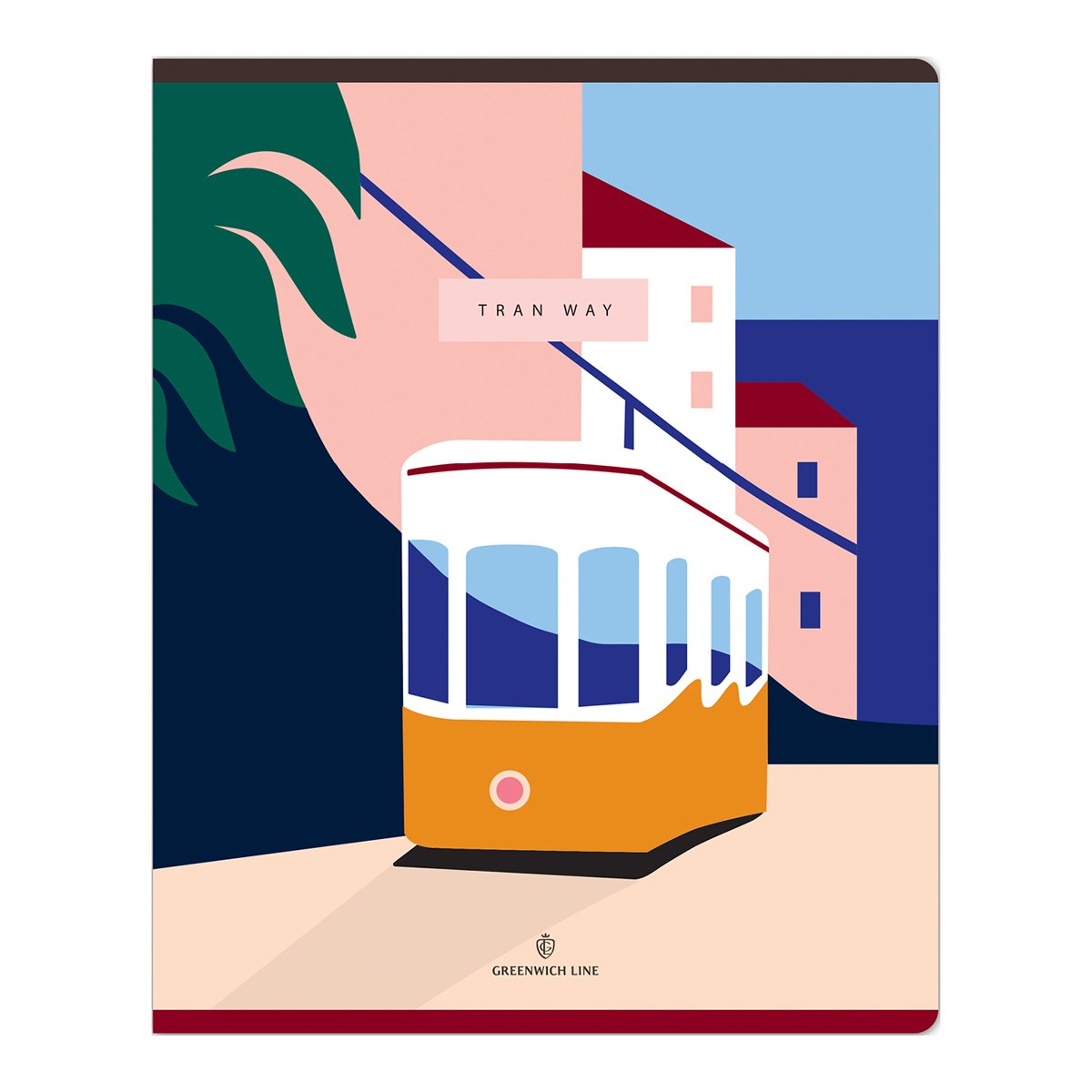 Тетрадь 48л., А5, клетка Greenwich Line «Journeys», матовая ламинация, 70г/м2
