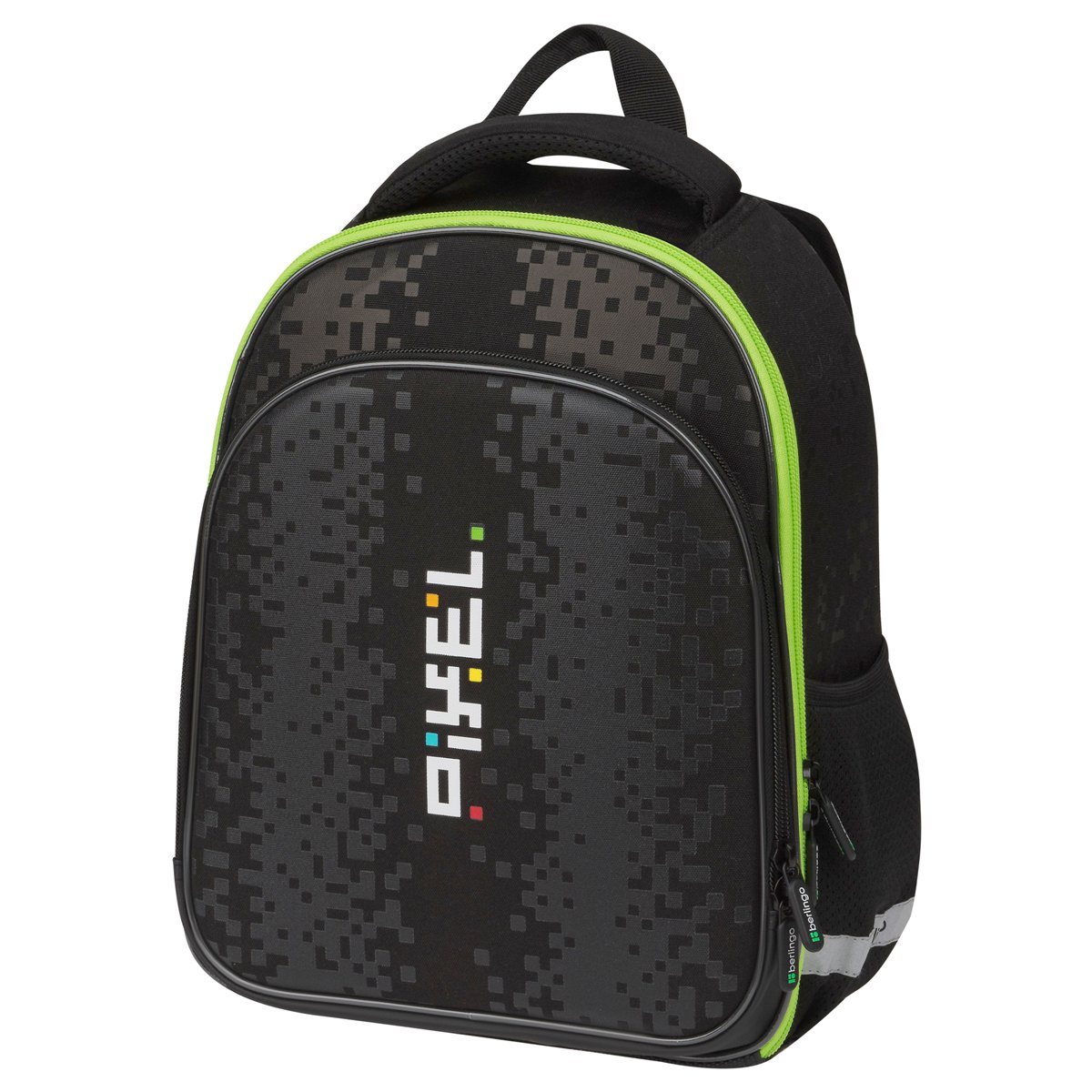 превью Ранец Berlingo Expert Plus «Pixel style» 38×29×15см, 2 отделения, 2 кармана, анатомическая спинка