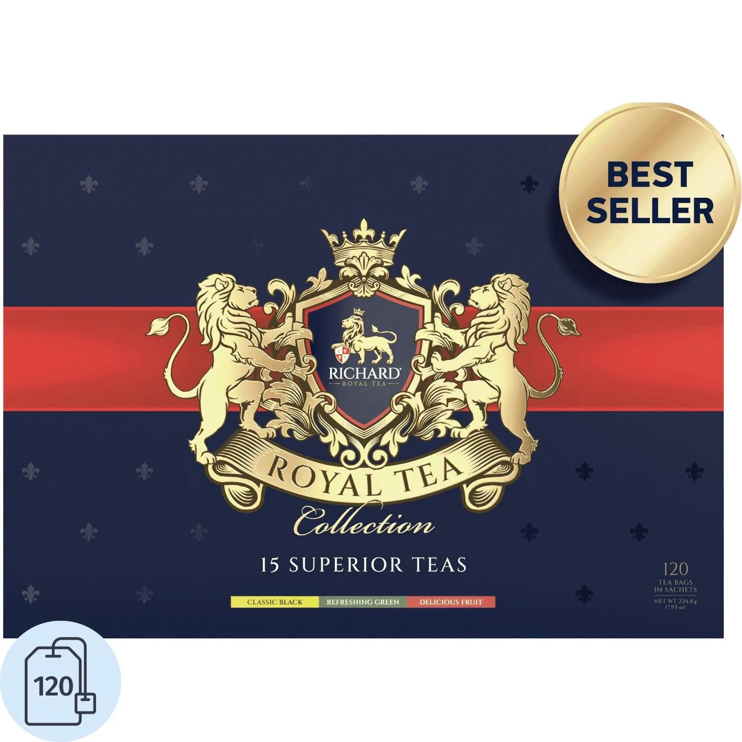 Чай ассорти Richard Royal Tea Collection 120 сашет