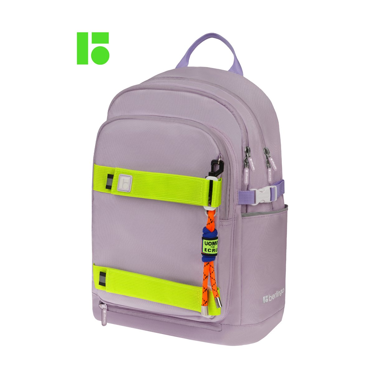 Рюкзак Berlingo Street Style «Grape», 41×28×17см, 3 отделения, 2 кармана, уплотненная спинка