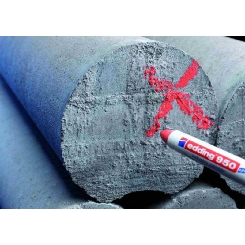 Маркер для промышленной графики Edding (черный, 10мм)