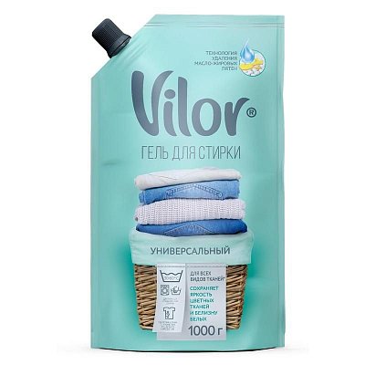 Жидкость для стирки Vilor универсальная 1 л