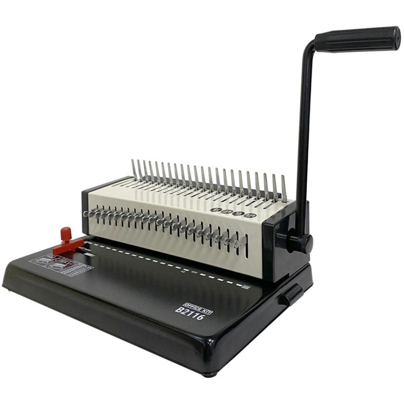 Брошюровщик Office Kit B2116, А4, 16/450л., пл. пруж