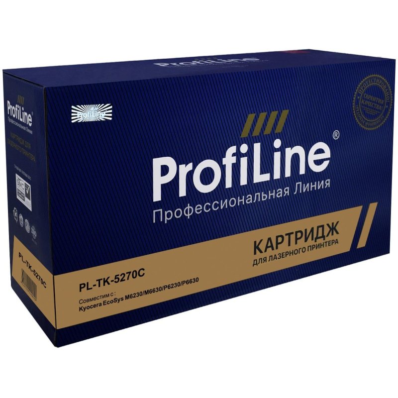 Тонер-картридж ProfiLine TK-5270C гол. для Kyocera P6230/6630