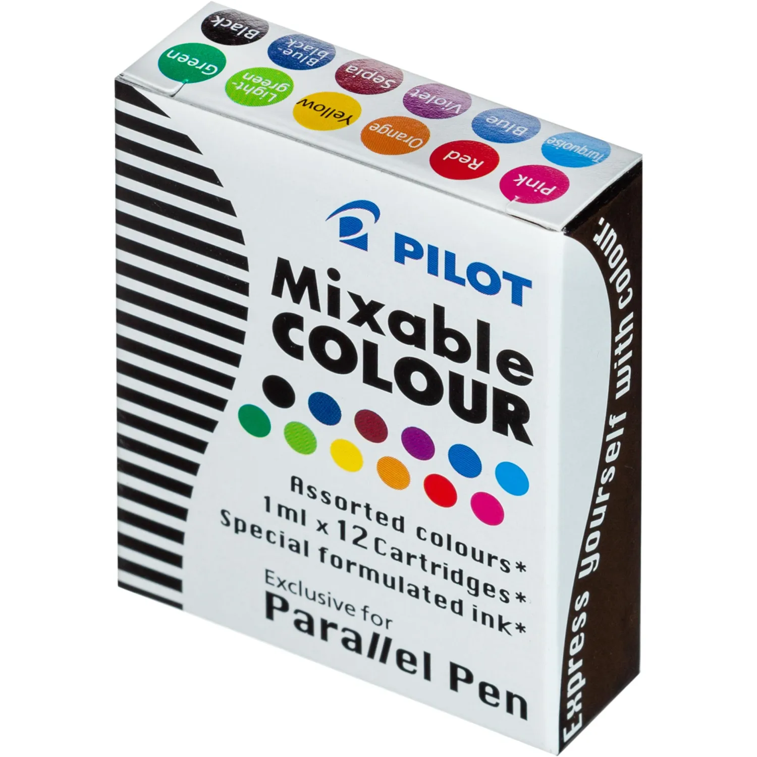 превью Чернила Pilot Parallel Pen 12 цветов (12 штук в упаковке)