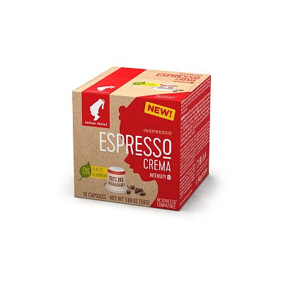 Кофе в капсулах для кофемашин Julius Meinl Espresso Crema Bio (10 штук в упаковке)