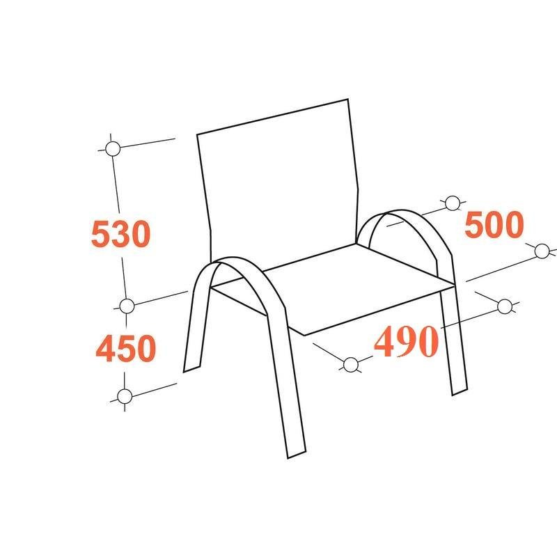 Конференц-кресло Easy Chair 806 VPU черное (экокожа/металл хромированный)