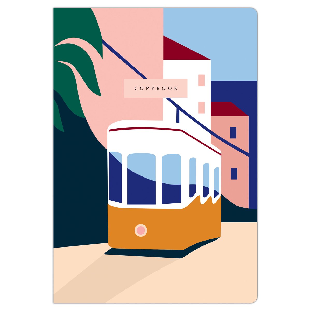 Тетрадь 40л., А5, точка на сшивке Greenwich Line «Journeys», твин-лак, тон. блок 80г/м2
