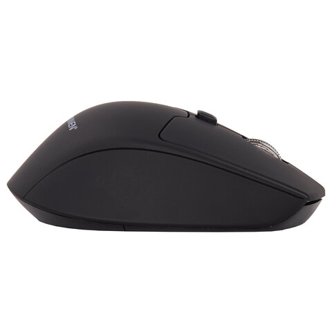 Мышь беспроводная SONNEN V33, USB, 800/1200/1600 dpi, 6 кнопок, оптическая, черная, SOFT TOUCH