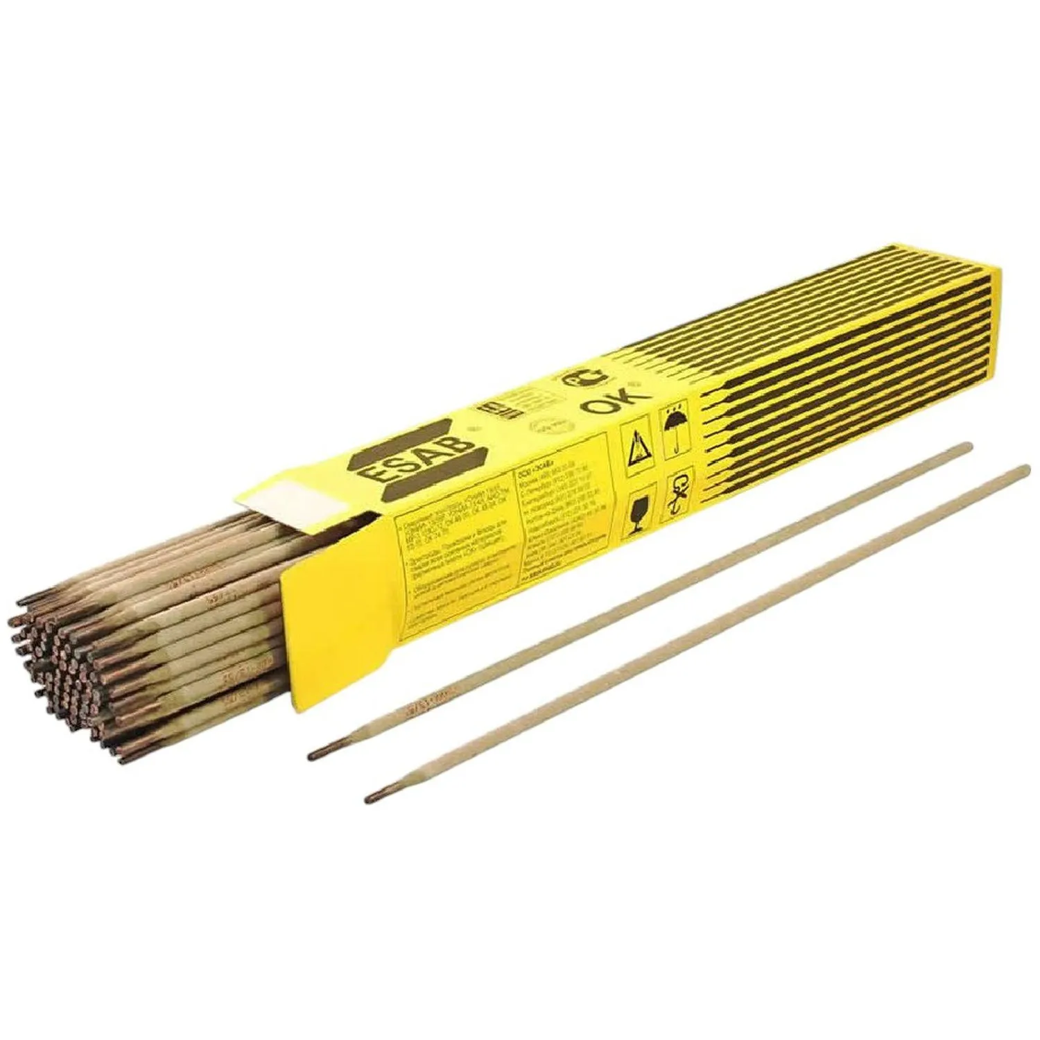 превью Электроды для сварки ESAB OK 46.00 2x300 мм 2 кг (4600202WZ2)