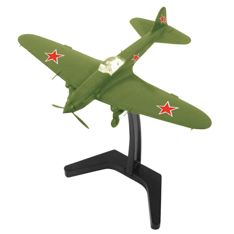 Модель для сборки САМОЛЕТ «Штурмовой советский Ил-2 образца 1941», масштаб 1:144, ЗВЕЗДА, 6125
