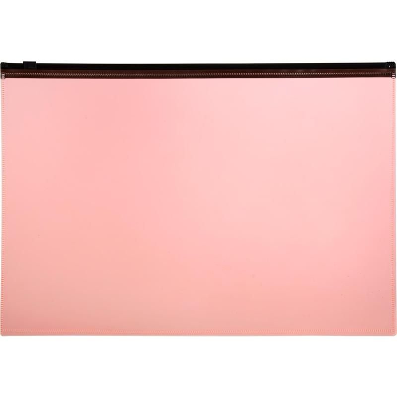 Папка-конверт на молнии Attache Neon А5 150 мкм (8 штук в упаковке)