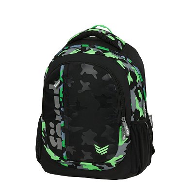 Рюкзак Först F-Trend «Neon military» 40×29×18 см, 2 отделения, 3 кармана, эргономичная спинка