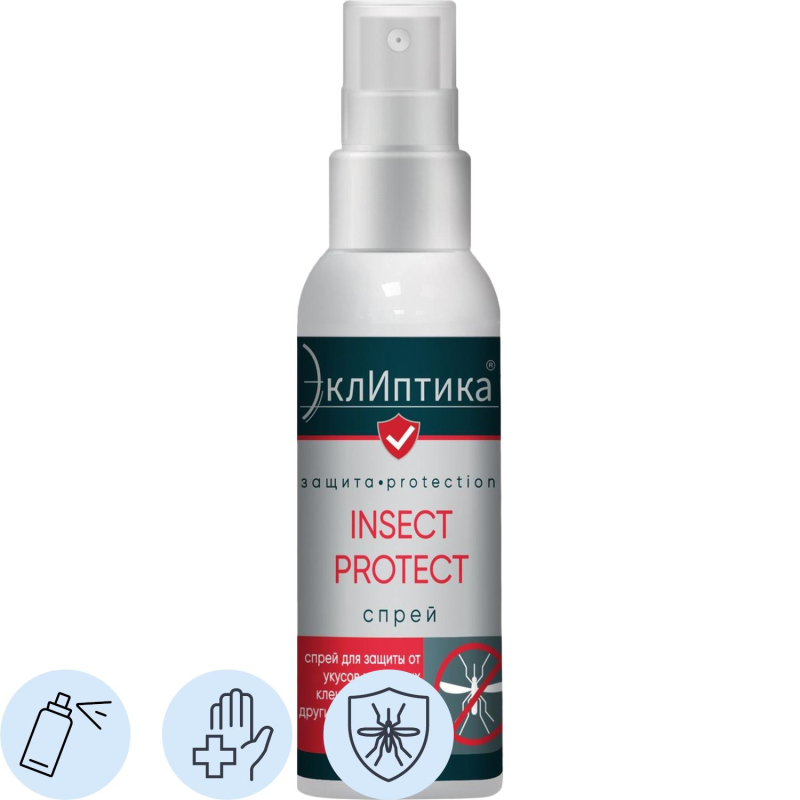 превью Спрей защитный от клещей и др кровососущих ЭклИптикаINSECT PROTECT,100мл