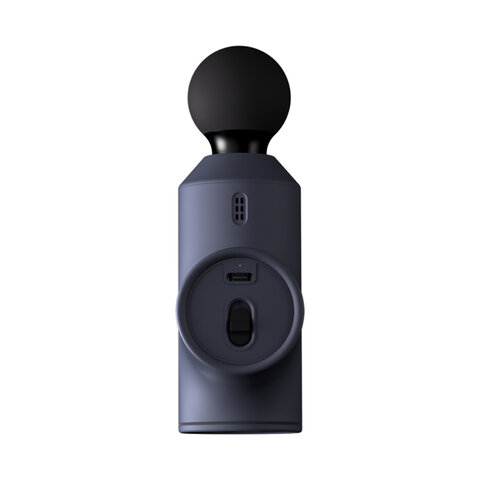 Массажный пистолет XIAOMI Massage Gun Mini, перкуссионный, 3 режима, 3 насадки, до 2500 об/мин, синий