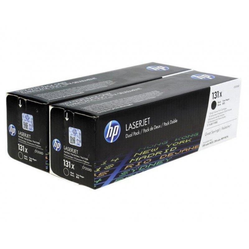 Картридж лазерный HP 131X CF210XD чер.для HP LaserJet Pro 200 color M2512(2