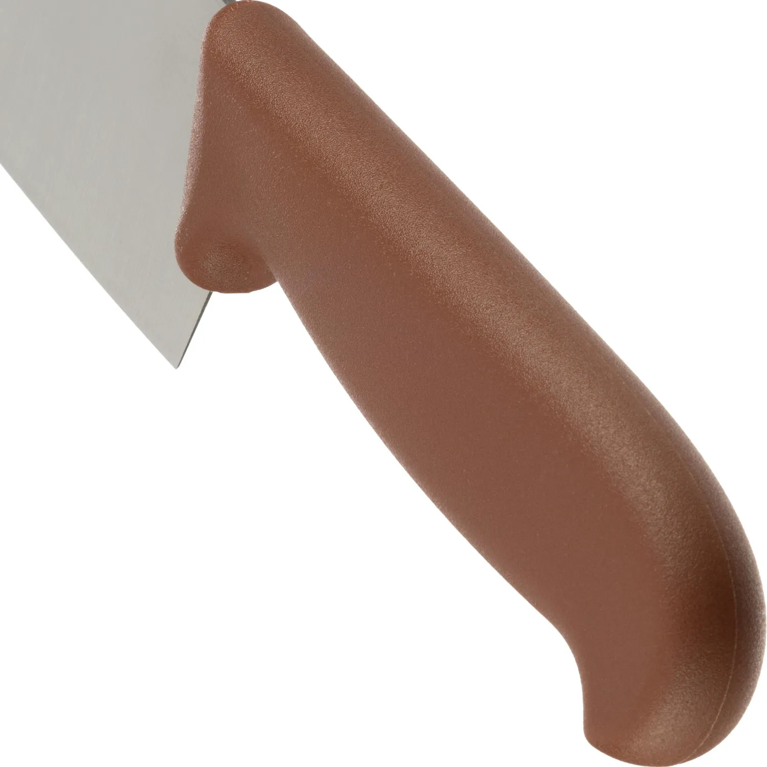 Нож поварской лез 300 мм толщ 2 мм 3Cr13 корич пластиковая ручка