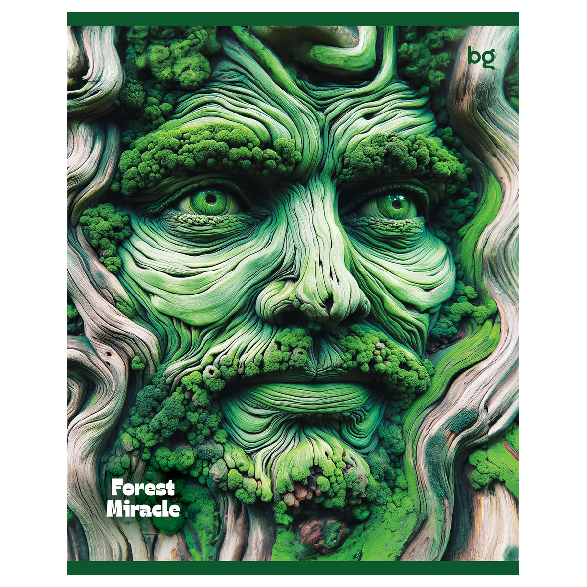 Тетрадь 96л., А5, линия BG «Forest miracle», эконом