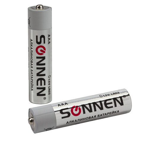Батарейки КОМПЛЕКТ 30 (20+10) шт., SONNEN Alkaline, AA+ААА (LR6+LR03), в коробке