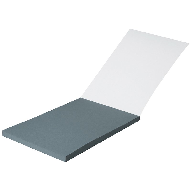 Скетчбук - альбом для смешанных техник 30л., А4, на склейке Clairefontaine «Paint'ON Grey Green», 250г/м2, серо-зеленая