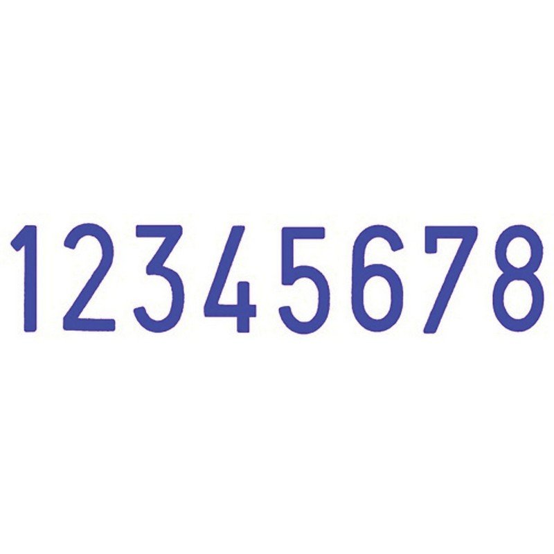 Нумератор ручной 8-и раз. высота шрифта 5мм 05008 Colop