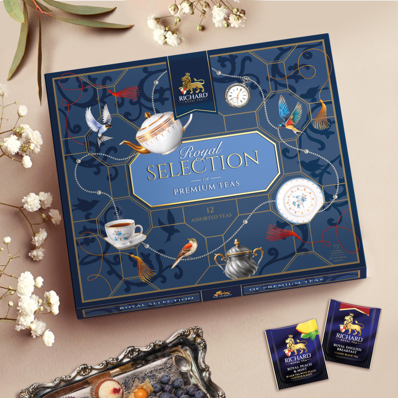 Чай Richard Royal Selection of Premium Teas, 72пак