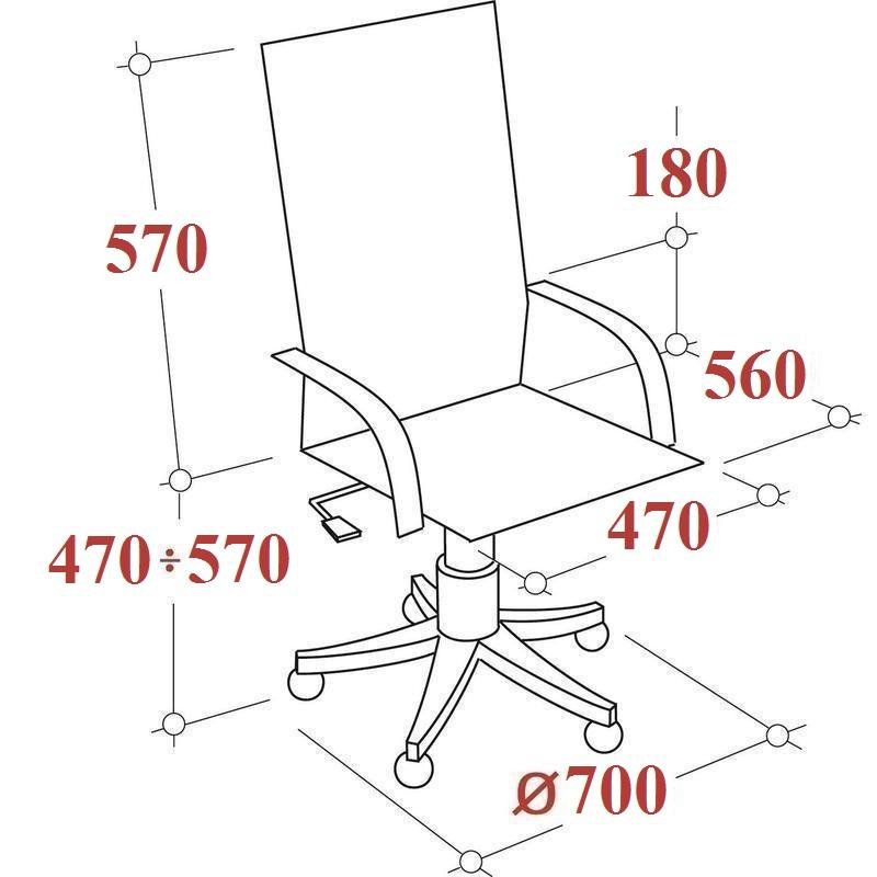 Кресло для руководителя Easy Chair 642 TPU Sakura черное (ткань/сетка/искусственная кожа/металл)