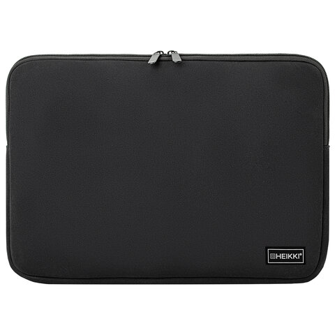Чехол для ноутбука HEIKKI SLIM 13-14'' (ХЕЙКИ), неопрен, Case, черный, 26×37х2.5 см