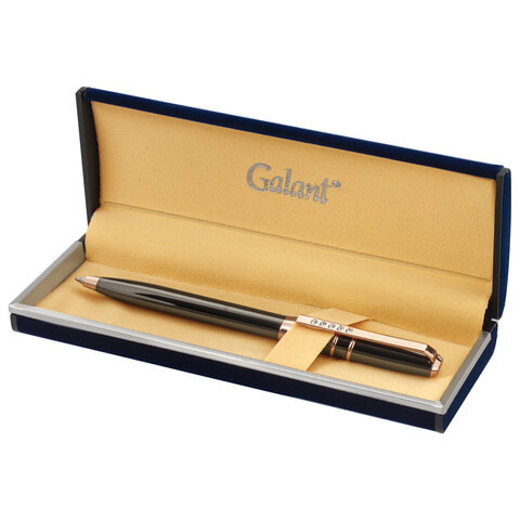 Ручка подарочная шариковая GALANT «SFUMATO GOLD», корпус металл, детали розовое золото, узел 0.7 мм, синяя