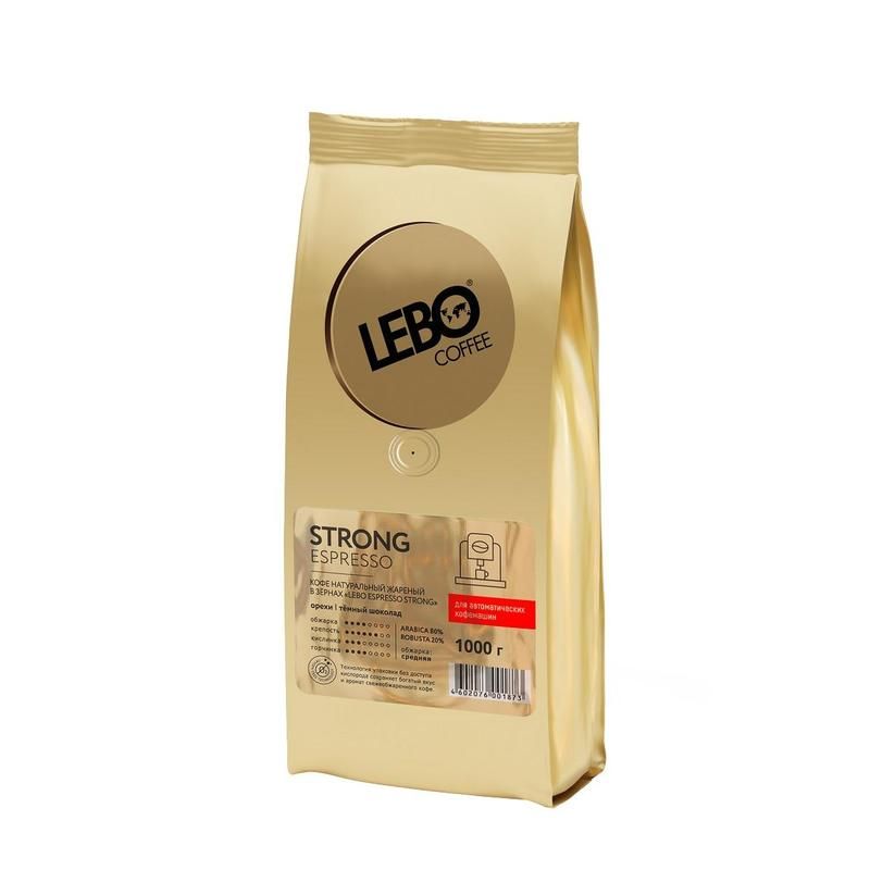 превью Кофе в зернах Lebo Espresso Strong 1 кг