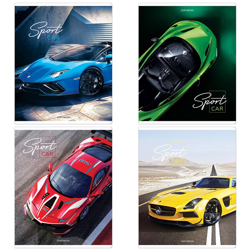 превью Тетрадь 48л., А5, линия ArtSpace «Авто. Sport car», эконом