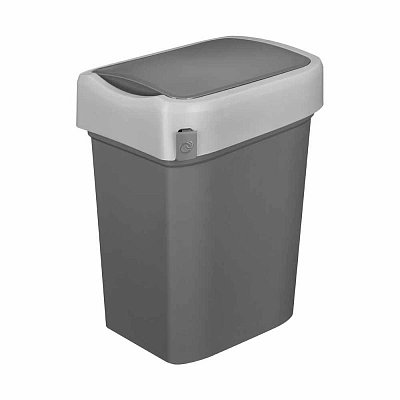 Контейнер  для мусора, 10 л SMART BIN, серый