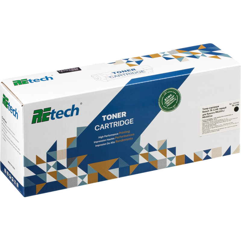 Тонер-картридж Retech TK-1248 чер. для Kyocera MA2001/MA2001w