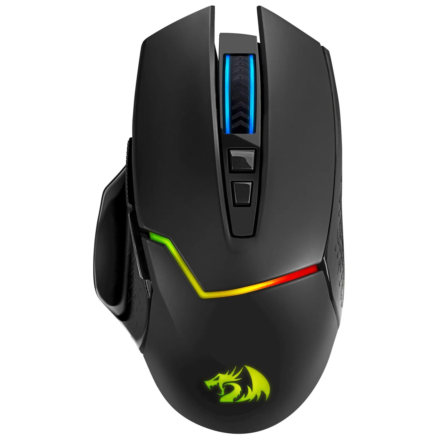 Мышь компьютерная Redragon Mirage Pro (71432)игр. черн, RGB,7кн,2.4G,8000dpi