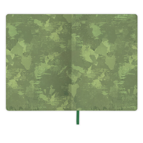 Блокнот А5 (143×210 мм), BRAUBERG VISTA «Commando», под кожу, гибкий, 80 л. 