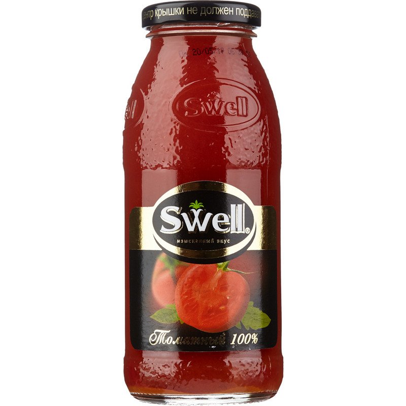 Сок Swell томатный 0.25 л (8 штук в упаковке)
