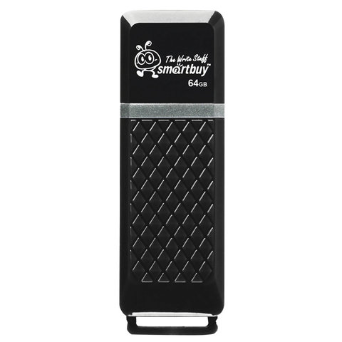 превью Флэш-диск 64GB SMARTBUY Quartz USB 2.0, черный