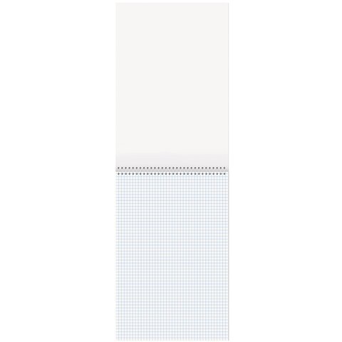Блокнот БОЛЬШОЙ ФОРМАТ 198×297мм А4, 80л, гребень, жесткая подложка, клетка, BRAUBERG, Dark