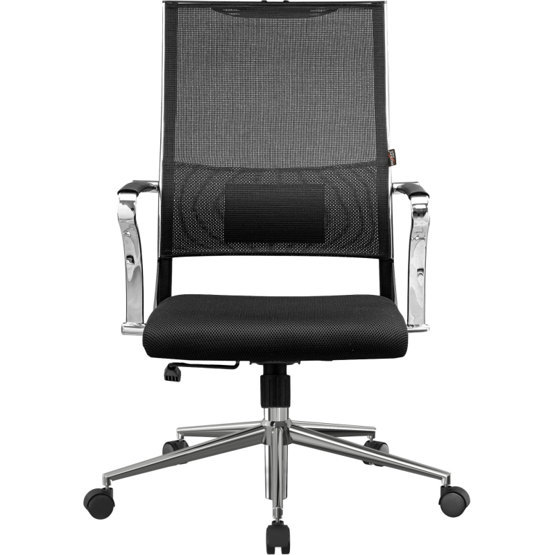 Кресло MT_Sit Air-180/Km00/Wh00/K15cL(M09. B23. G18. W01), черный, хром