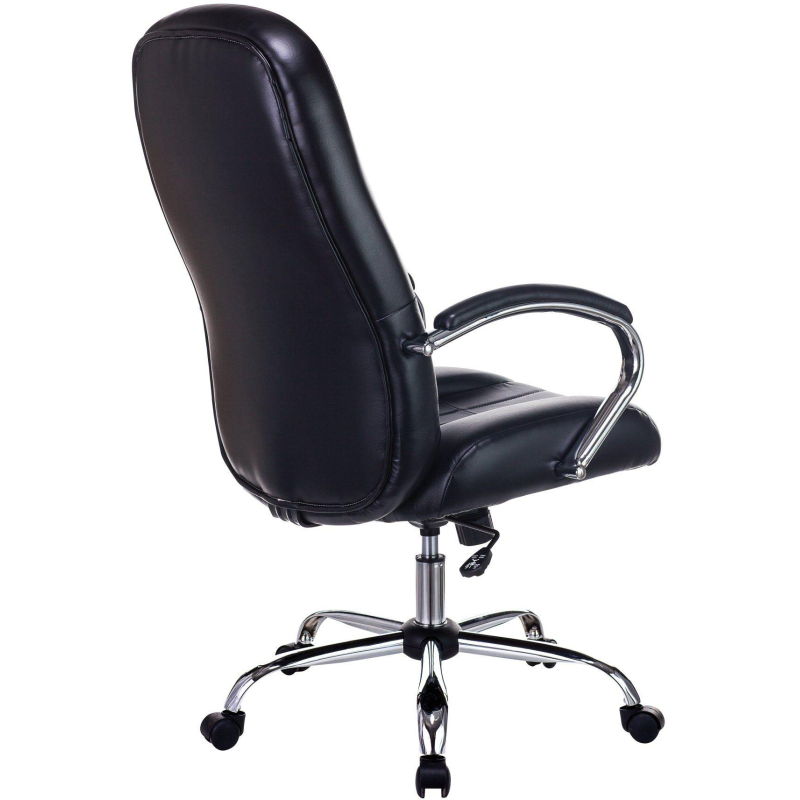 Кресло VB_Echair-658 SL PU кожзам черный хром