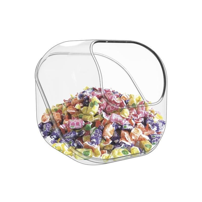 Стойка настольная CUBE на 1 лоток (прозрачная, 20.8×20.2×20.8 см)