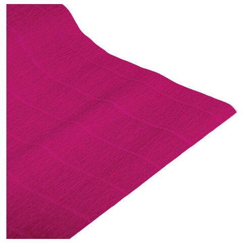 Бумага гофрированная (ИТАЛИЯ) 140 г/м2, алая (982), 50×250 см, BRAUBERG FLORE